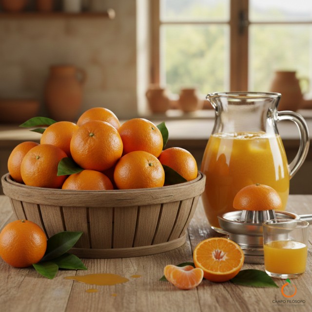 Mandarinas para zumo