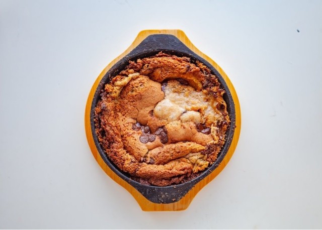 Receta de Galleta XL con chocolate y Naranja