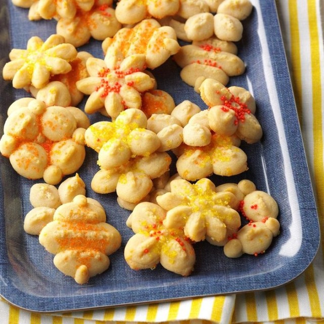 Receta de Galletas Spritz de naranja