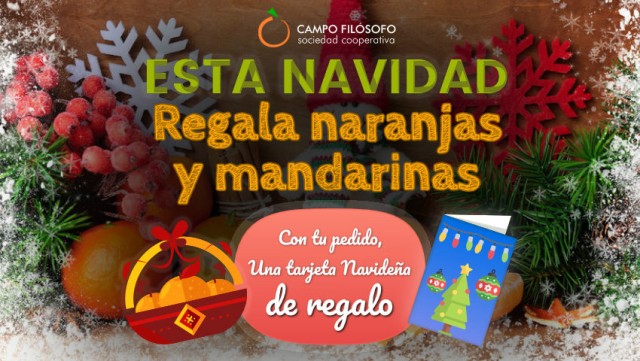 Regala Naranjas y Mandarinas por Navidad